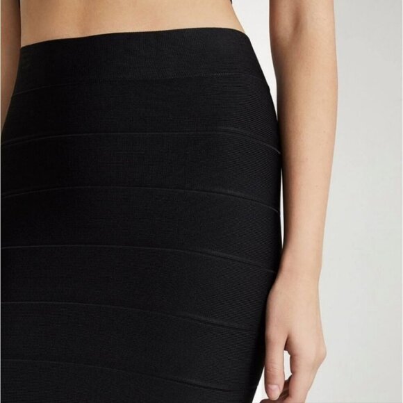 BCBG MAXAZRIA Simone Textured  Power Skirt - Picture 5 of 10